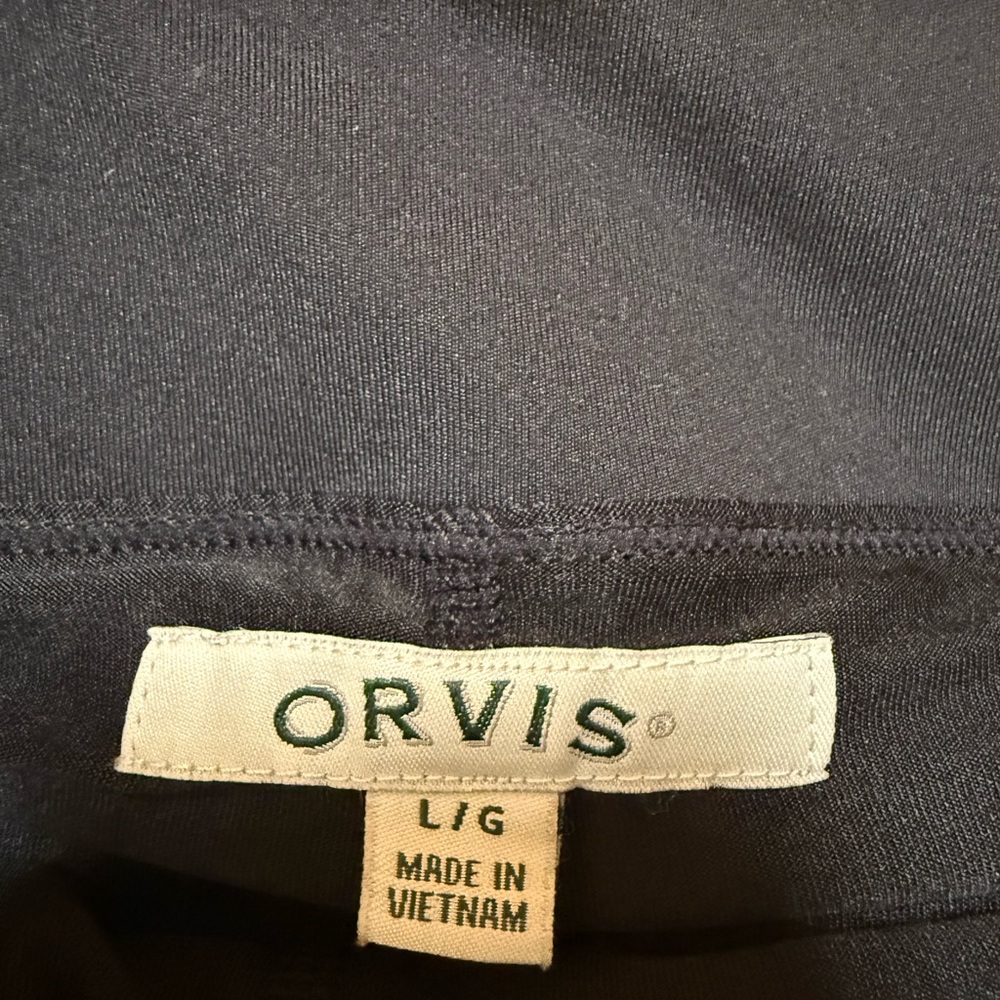 Orvis women’s spandex-lined skort. Black. Large. Excellent condition! - Picture 2 of 6